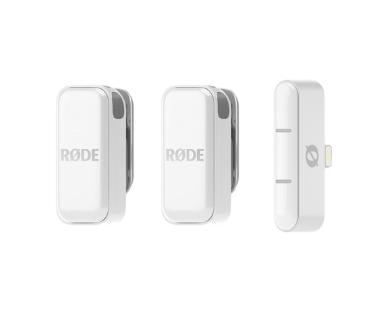 Мікрофонна радіосистема RODE Wireless Micro Lightning White - 160288 за 9029 грн. | 4Club