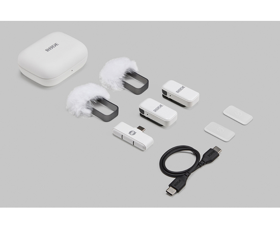 Микрофонная радиосистема RODE Wireless Micro USB-C White