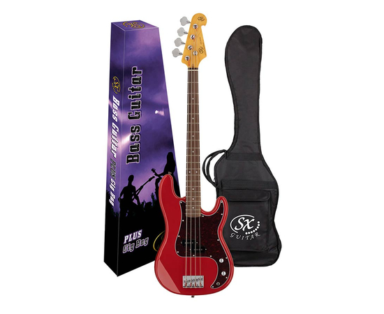 Бас-гітара з чохлом SX SPB62+/FR
