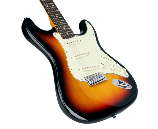 Электрогитара с чехлом SX SST62+/3TS