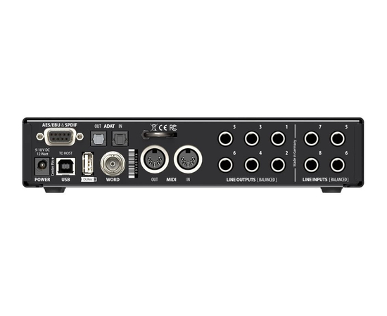 Аудиоинтерфейс RME Fireface UCX II