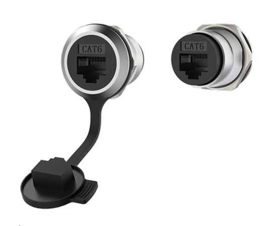 Прохідний RJ45 адаптер Roxtone RAD24-C6 для CAT6 - 160744 за 365 грн. | 4Club