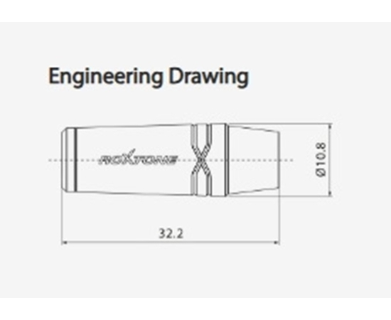 Роз'єм Roxtone RMJ3FPP-65-NN Jack 3,5 (stereo)