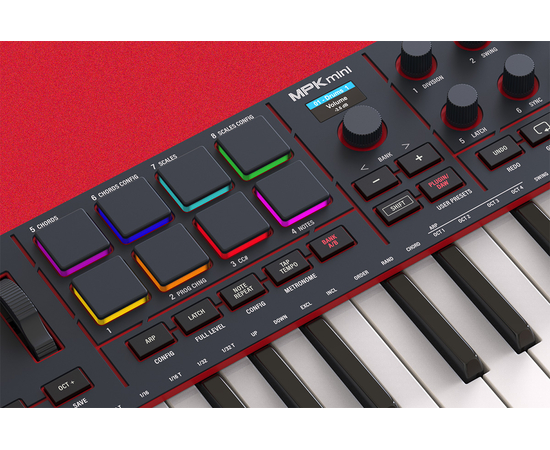 MIDI-клавиатура AKAI MPK mini 4 Black