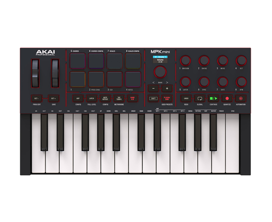 MIDI-клавиатура AKAI MPK mini 4 Black - 160866 за 0 грн. | 4Club