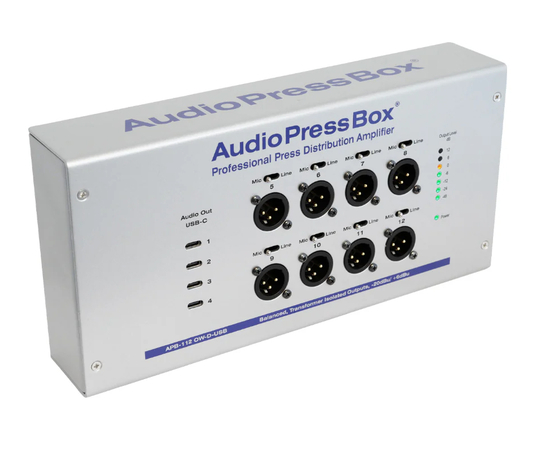 Активный аудио-сплиттер (пресс-бокс) AudioPressBox APB-112 OW-D-USB - 160880 за 130950 грн. | 4Club