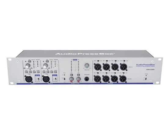 Активный аудио-сплиттер (пресс-бокс) AudioPressBox APB-208 R-RPS