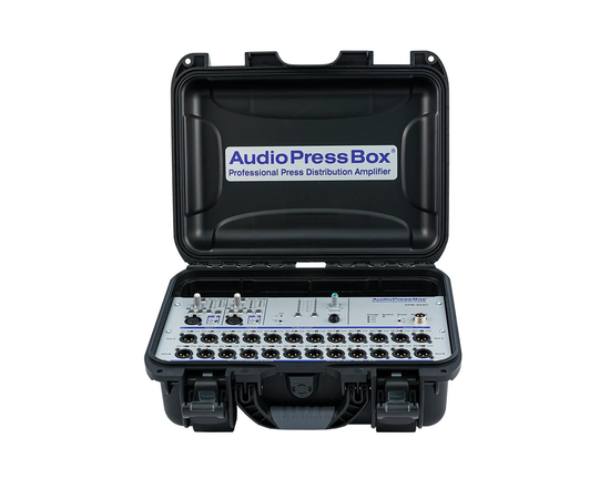 Активный портативный аудио-сплиттер (пресс-бокс) AudioPressBox APB-224 C