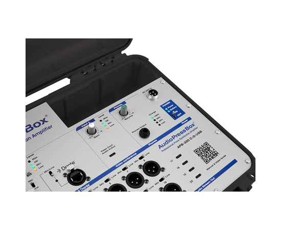 Активный портативный аудио-сплиттер (пресс-бокс) AudioPressBox APB-320 C-D-USB