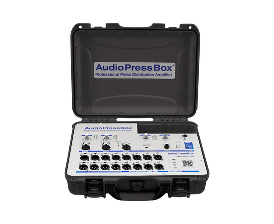 Активный портативный аудио-сплиттер (пресс-бокс) AudioPressBox APB-320 C-D-USB