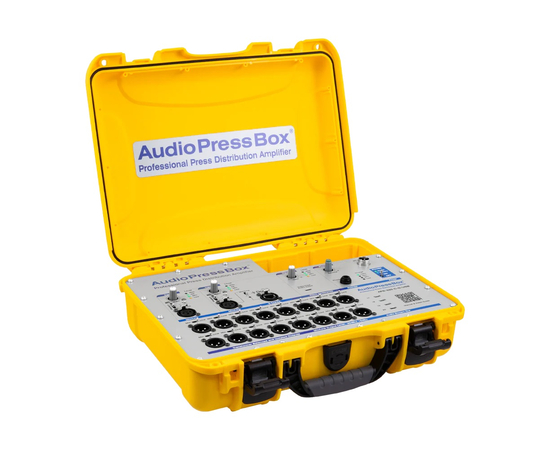 Активный портативный аудио-сплиттер (пресс-бокс) AudioPressBox APB-320 C-D-USB