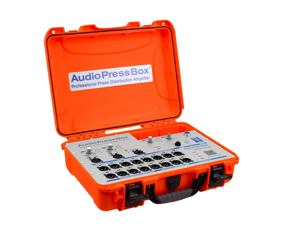 Активный портативный аудио-сплиттер (пресс-бокс) AudioPressBox APB-320 C-D-USB