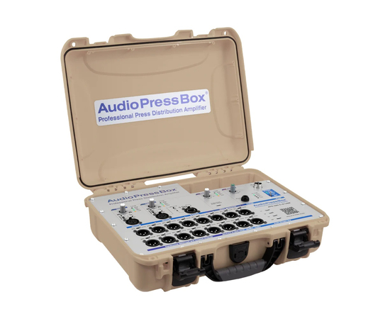 Активный портативный аудио-сплиттер (пресс-бокс) AudioPressBox APB-320 C-D-USB