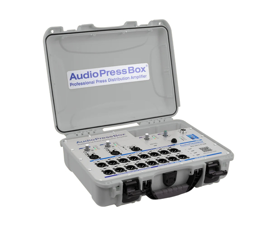 Активный портативный аудио-сплиттер (пресс-бокс) AudioPressBox APB-320 C-D-USB