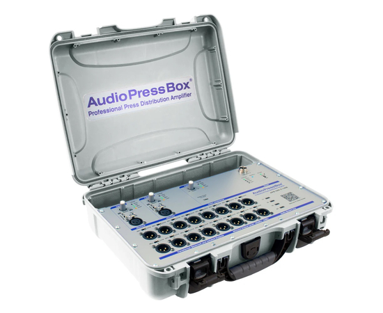 Активный портативный аудио-сплиттер (пресс-бокс) AudioPressBox APB-320 C-USB