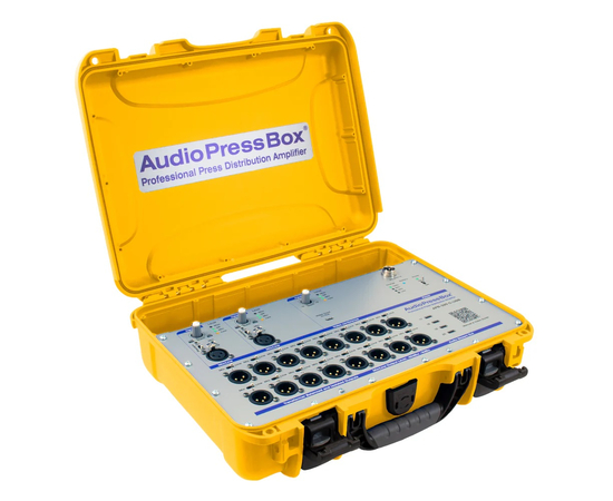 Активный портативный аудио-сплиттер (пресс-бокс) AudioPressBox APB-320 C-USB