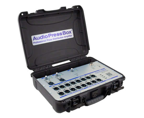 Активный портативный аудио-сплиттер (пресс-бокс) AudioPressBox APB-320 C-USB