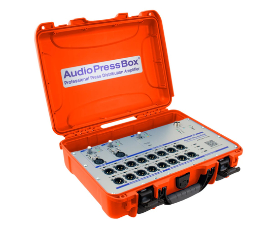 Активный портативный аудио-сплиттер (пресс-бокс) AudioPressBox APB-320 C-USB