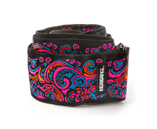 Гітарний ремінь DUNLOP JIMI HENDRIX BLACKLIGHT LOVE DROPS PINK STRAP - 160878 за 2102 грн. | 4Club
