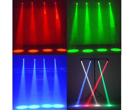Світловий LED прилад New Light M-SP10 LED PINSPOT LIGHT 10W RGBW