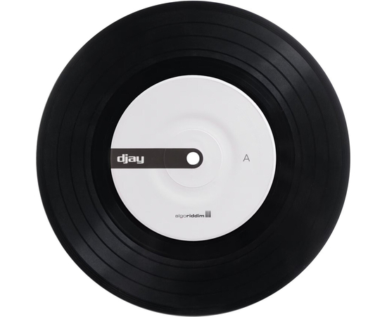 Контрольна вінілова платівка Reloop Algoriddim djay Control Vinyl 7"