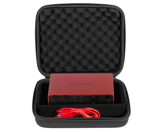Кейс для аудіоінтерфейса UDG Creator Focusrite Scarlett 2i2/4i4 Blk (U8507BL)