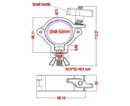Струбцина для крепления 259P130-SM10D