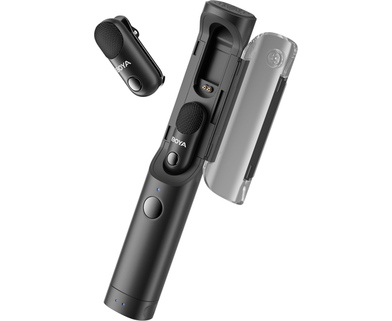 Беспроводной микрофон-трансформер BOYA Magic-07 Type-C Black - 161062 за 0 грн. | 4Club