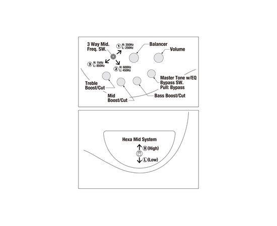 5-струнна бас-гітара IBANEZ SR3505-BK