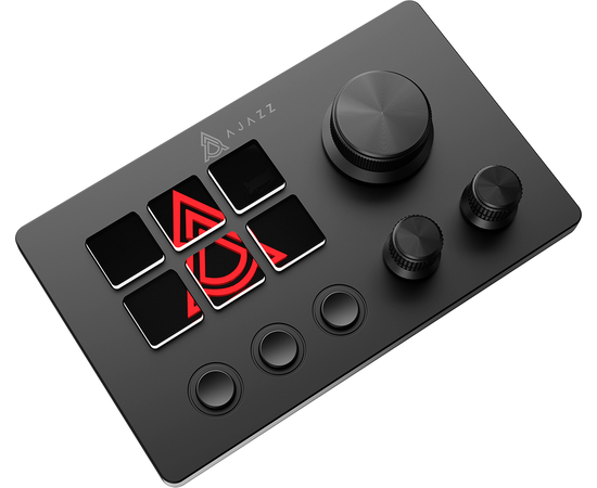 Контроллер для стриминга Ajazz AKP03E-B USB Black