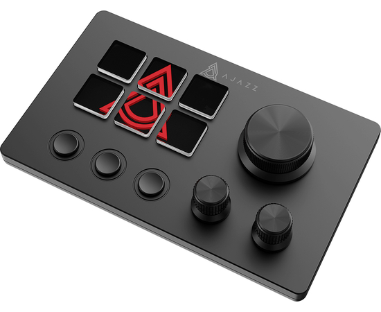 Контроллер для стриминга Ajazz AKP03E-B USB Black