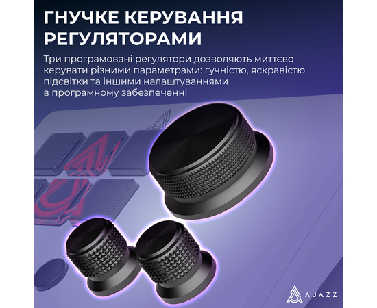 Контроллер для стриминга Ajazz AKP03E-W USB White