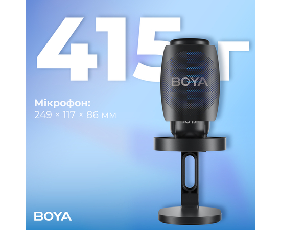Микрофон BOYA K3-02 RGB Black