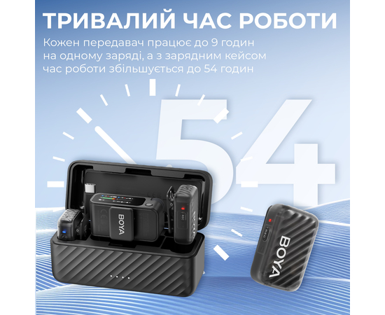 Радіосистема для смартфона / ПК / камери BOYA MIC 2-02