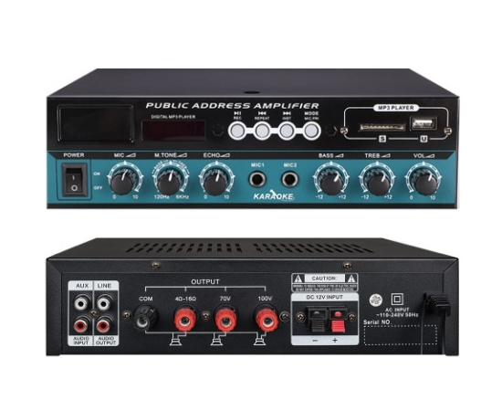 Підсилювач ProRecAudio FS-206S, 60Вт, USB/SD - 161263 за 3038 грн. | 4Club