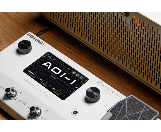 Гитарный процессор эффектов HOTONE AUDIO AMPERO II