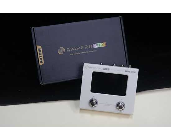 Гитарный процессор эффектов HOTONE AUDIO AMPERO MINI VANILLA