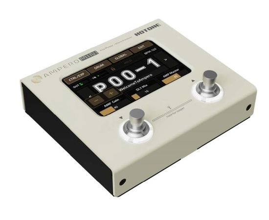 Гитарный процессор эффектов HOTONE AUDIO AMPERO MINI VANILLA