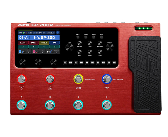 Гітарний процесор ефектів VALETON GP-200R - 161126 за 18480 грн. | 4Club