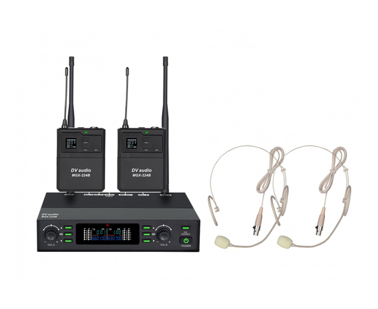 Радиосистема DV audio MGX-224B с гарнитурами - 161162 за 6660 грн. | 4Club
