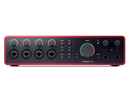 Аудиоинтерфейс FOCUSRITE Scarlett 18i16 4th Gen
