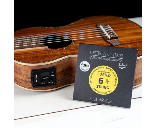 Струни для гіталеле Ortega GTLS Custom Nylon Coated Select