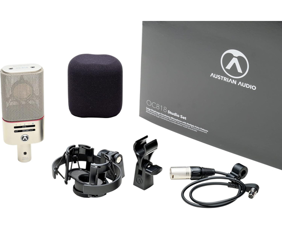 Мікрофон Austrian Audio OC818 Studio Set (Silver)