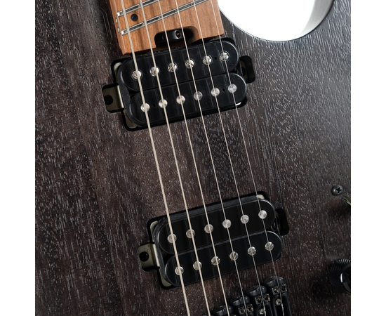 Електрогітара CORT Space G6MS (Semi Gloss Trans Black)