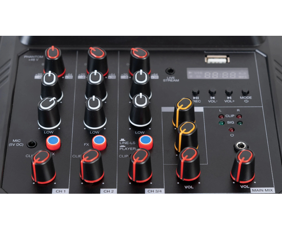 Микшерный пульт Fonestar MIX-4LIVE