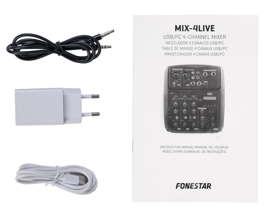 Микшерный пульт Fonestar MIX-4LIVE