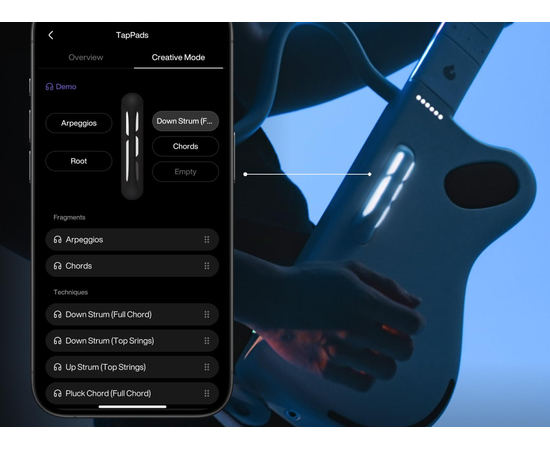 Смарт-гітара LAVA GENIE Black