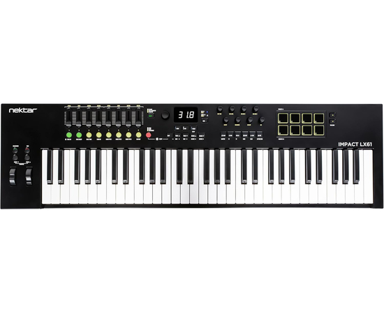 MIDI-клавіатура / контролер Nektar Impact LX61 mk3 - 161455 за 11070 грн. | 4Club