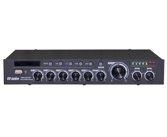 Комплект звука DV audio DMA1204CMG6B для помещения до 120 м.кв