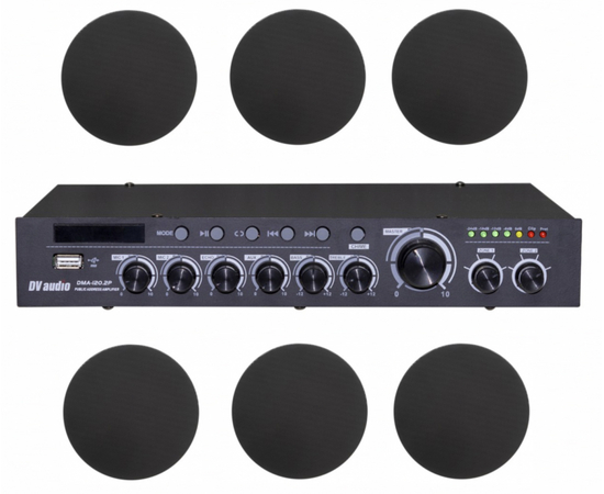 Комплект звука DV audio DMA1206CMG5B для помещения до 180 м.кв - 161726 за 14119 грн. | 4Club